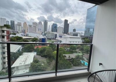 For Rent Luxury 2 Bed Condo The Lofts Asoke 300m from MRT Phetchaburi