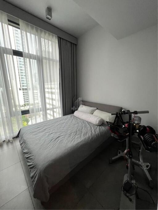 For Rent Luxury 2 Bed Condo The Lofts Asoke 300m from MRT Phetchaburi