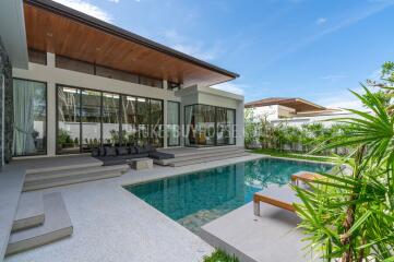 TAL7352: Modern Tropical Villa with 3 bedrooms in Thalang