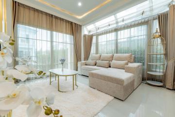 For Rent Bangkok Single House Grandio Ramintra-Wongwaen Kanchanaphisek Bang Khen