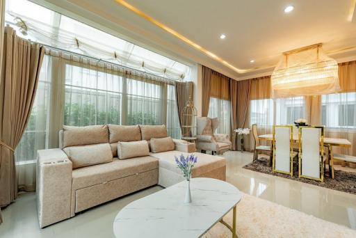 For Rent Bangkok Single House Grandio Ramintra-Wongwaen Kanchanaphisek Bang Khen
