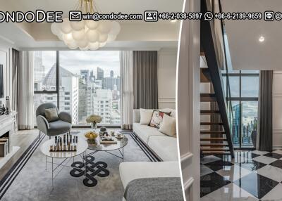 New Luxury Condo Sale Asoke Duplex PROMO