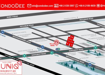 New Luxury Condo Sale Asoke Duplex PROMO