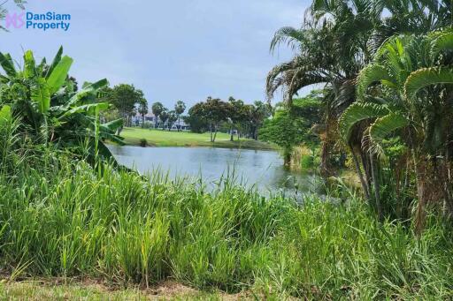 Lake view land in Hua Hin at Palm Hills Golf Resort