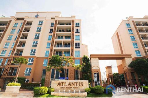 ขายคอนโดสไตล์รีสอร์ท ใกล้หาดจอมเทียน Atlantis Condo Resort 1 ห้องนอน ชื่อต่างชาติ