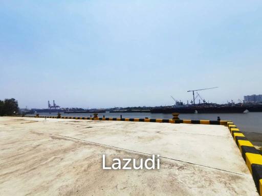 Land 11-2-11.7 rai. , Chao Phraya River, Samut Prakan