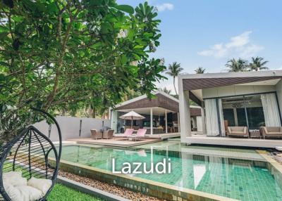 Beachfront Villa Situated on One of Samui