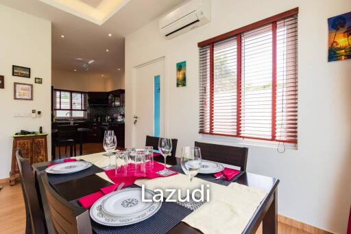 PALM AVENUE 1 :  Cozy 2 Bed Pool Villa