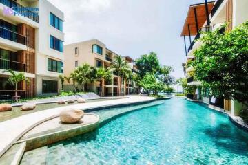 Beachfront Condo in Hua Hin at Baan Sansuk Condominium