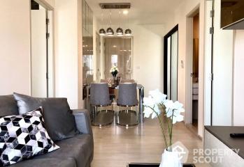 2-BR Condo at Life Asoke near ARL Makkasan