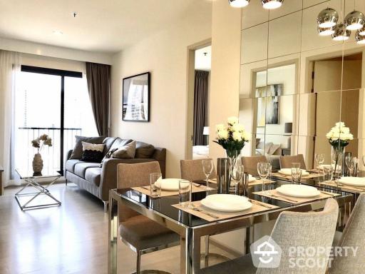 2-BR Condo at Life Asoke near ARL Makkasan