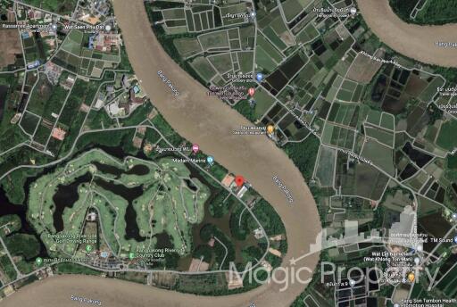 1 Rai 3 Ngan Riverside Land For Sale in Bangpakong Riverside Country Club, Chachengsao