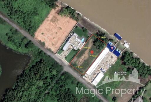 1 Rai 3 Ngan Riverside Land For Sale in Bangpakong Riverside Country Club, Chachengsao