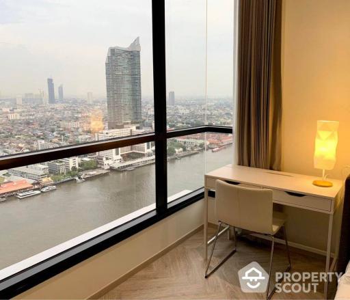 1-BR Condo at Chapter Charoennakhorn - Riverside near BTS Krung Thon Buri