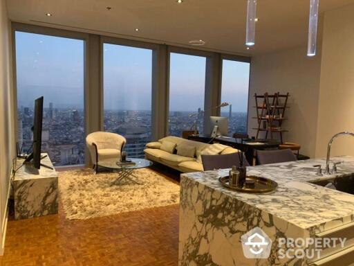 2-BR Condo at The Ritz-Carlton Residences, Bangkok near BTS Chong Nonsi (ID 435872)