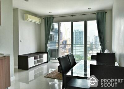 2-BR Condo at The Mark Ratchada-Airport Link near ARL Makkasan