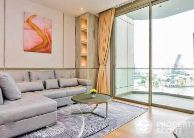 1-BR Condo at Magnolias Waterfront Residences near BTS Saphan Taksin (ID 390661)