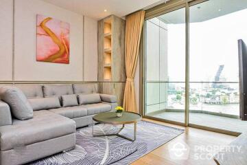 1-BR Condo at Magnolias Waterfront Residences near BTS Saphan Taksin (ID 390661)