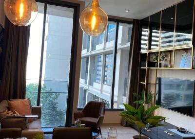 1-BR Condo at The Esse Asoke near MRT Sukhumvit