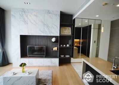 1-BR Condo at Saladaeng One near MRT Si Lom