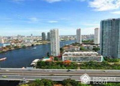 2-BR Condo at The River Condominium near BTS Saphan Taksin (ID 510358)