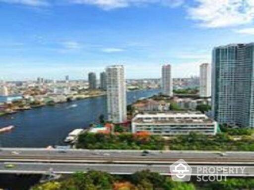 2-BR Condo at The River Condominium near BTS Saphan Taksin (ID 510358)