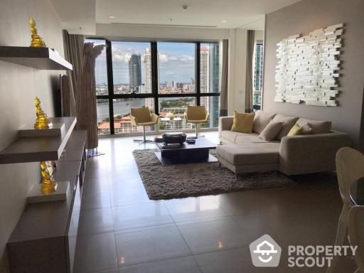 3-BR Condo at The River Condominium near BTS Saphan Taksin (ID 512540)