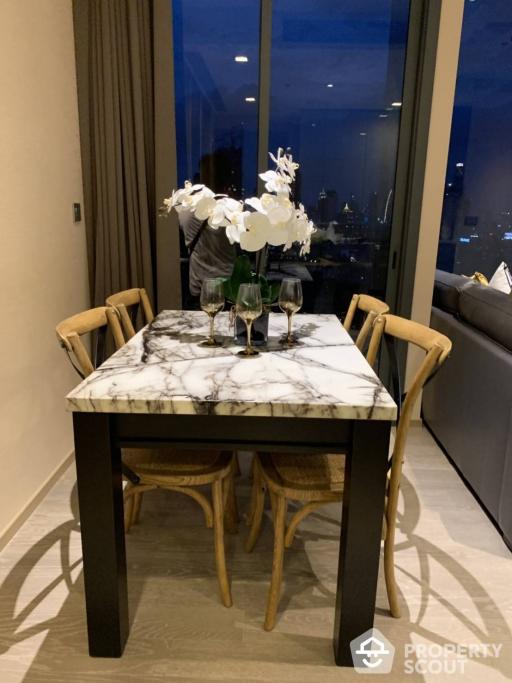 2-BR Condo at The Esse Asoke near MRT Sukhumvit (ID 513273)