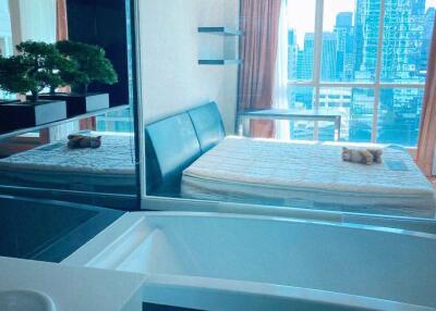 Studio Condo at The Address Chidlom near BTS Chit Lom