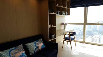 2-BR Condo at The River Condominium near BTS Saphan Taksin