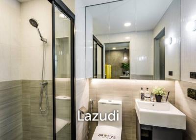 1 Bed 1 Bath 23.52 SQ.M Groove Scape Ladprao-Sutthisan