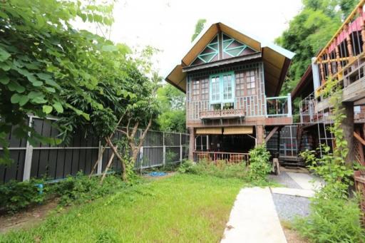 1 Bed wood house to rent at Chang Phueak