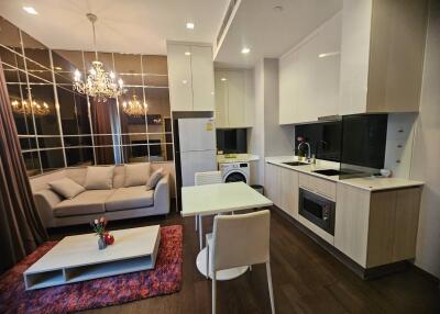 For RENT : Q Asoke / 2 Bedroom / 2 Bathrooms / 50 sqm / 35000 THB [R11815]