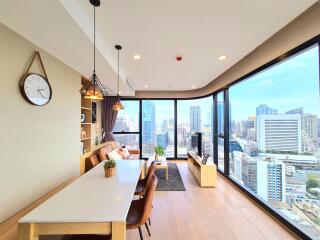 For RENT : Ashton Chula-Silom / 2 Bedroom / 1 Bathrooms / 55 sqm / 58000 THB [10880966]