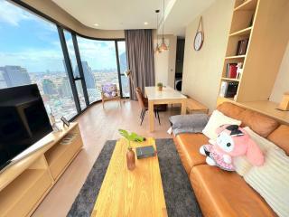 For RENT : Ashton Chula-Silom / 2 Bedroom / 1 Bathrooms / 55 sqm / 58000 THB [10880966]