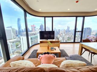 For RENT : Ashton Chula-Silom / 2 Bedroom / 1 Bathrooms / 55 sqm / 58000 THB [10880966]