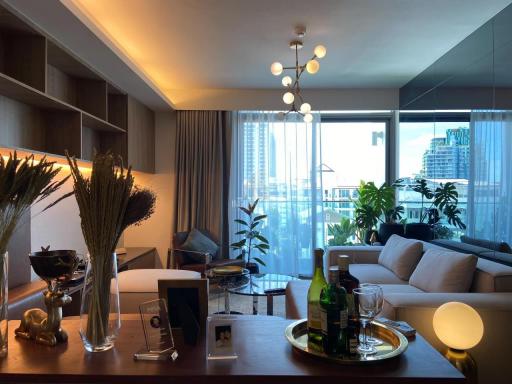 For Rent 2 Bed 2 Bath Condo Siamese Surawong 500m from 800m from BTS Sala Daeng