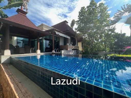 PANORAMA  : 3 bed bali style pool villa