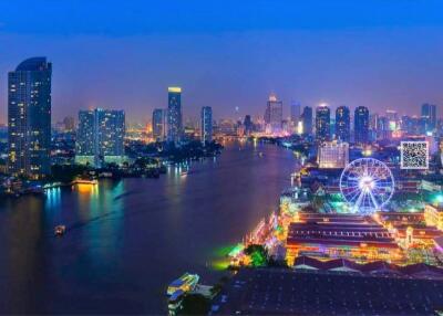 Luxury Penthouse for Sale with Chao Phraya River View, near BTS