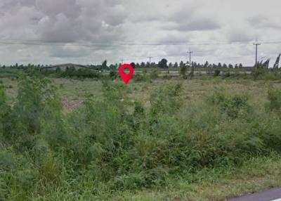 Land for sale in the purple area, Nikhom Phatthana. Land on Route 13 Soi 14 Nikhom Phatthana Rayong