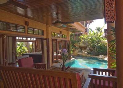 Pool Villa near the sea, Na Jomtien, Pattaya Beautiful house, ready to move in, special price