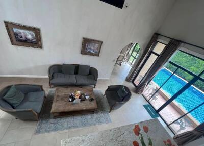 Beautiful pool villa for sale in the Nusa Chivani project, Bangsaray, Sattahip, Chonburi.