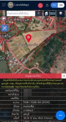 Land for sale in Nong Mai Kaen, Thung Klom, Tan Man, Nong Prue, Chonburi.  Land 33 Rai 45 Sq Wa.