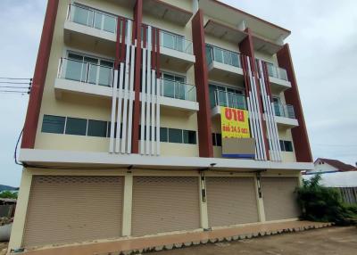 3-storey commercial building for sale, next to J Intersection Road, Sattahip, special price