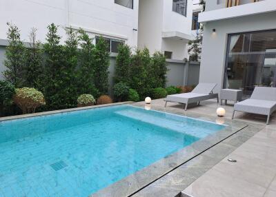 Beautiful Nordic style pool villa for sale. Fully furnished, ready to move in, The Infini Pattaya