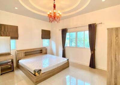 Pool Villa for sale, corner unit, quiet, suitable for housing, Huay Yai, Pattaya