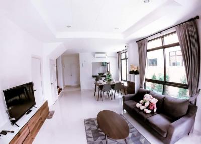 Home installments match the project, 100% safe, Nong Ket Yai, Nong Prue, Chonburi, starting price 4.3 million baht.