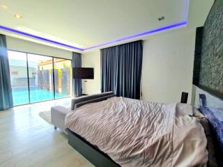 Pool villa for sale with furniture and electrical appliances Baan Mae Pool Villa, Thung Klom, Tan Man, Pattaya