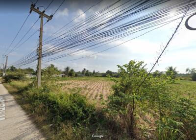 Beautiful plot of land for sale, Pong, Bang Lamung, Chonburi.