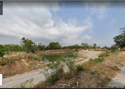 Beautiful plot of land for sale, good price, Si Rat, Chonburi